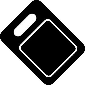 Cutting Board Icon Vector Design Illustration