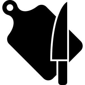 Cutting Board Icon Vector Design Illustration