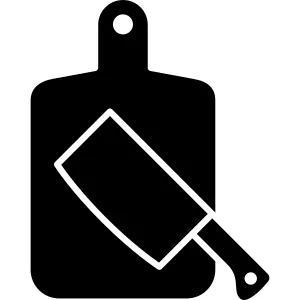 Cutting Board Icon Vector Design Illustration