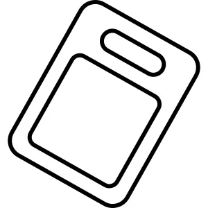 Cutting Board Icon Vector Design Illustration