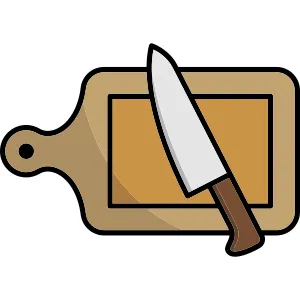 Cutting Board Icon Vector Design Illustration