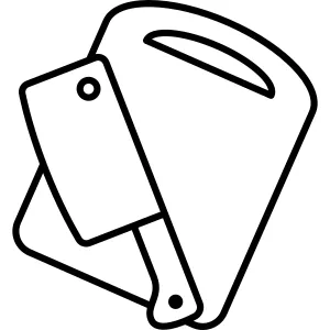 Cutting Board Icon Vector Design Illustration