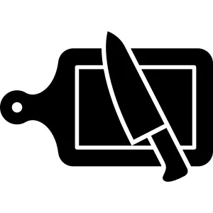Cutting Board Icon Vector Design Illustration