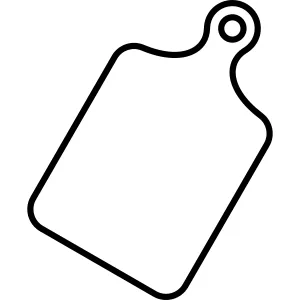 Cutting Board Icon Vector Design Illustration