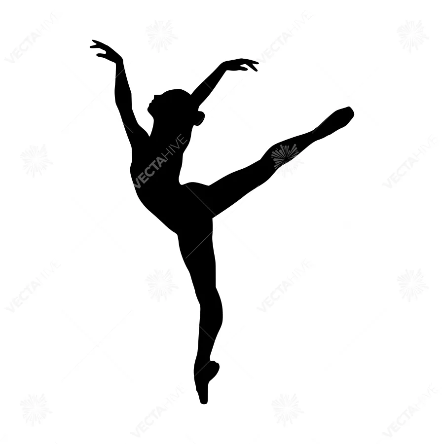 Silhouette Dancer - Ballet Pose