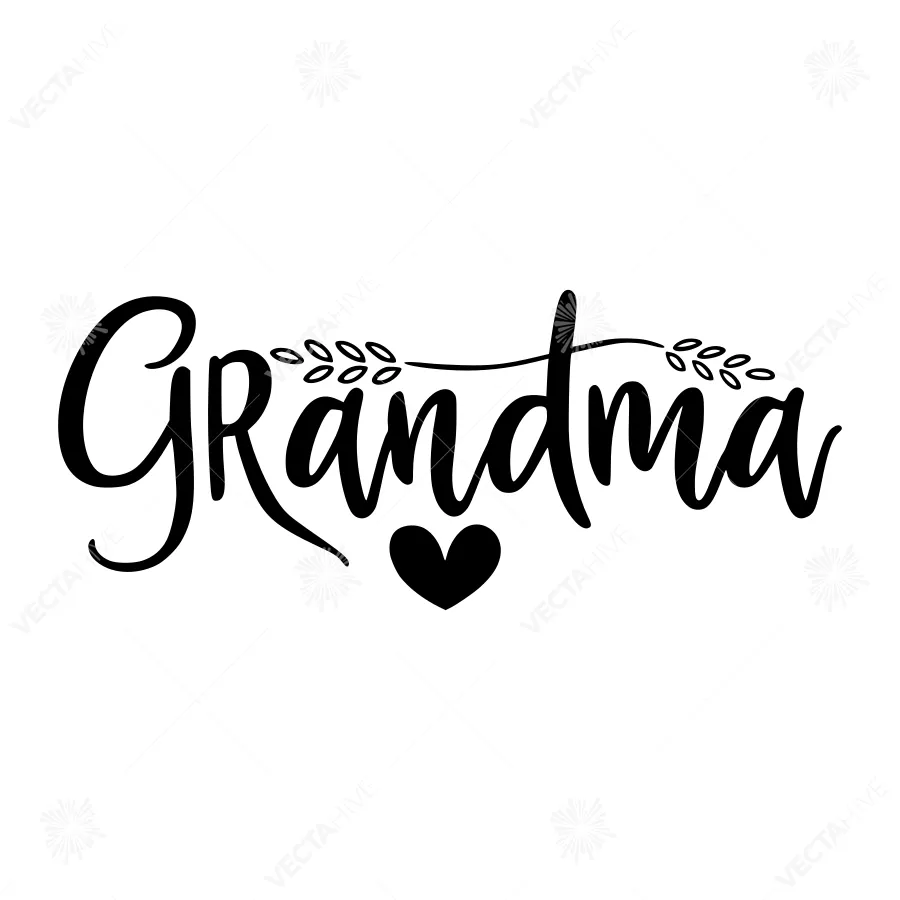 Grandma Typography Design