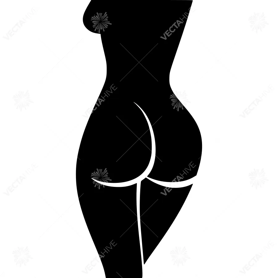 Silhouette Woman Figure - Minimalist Design