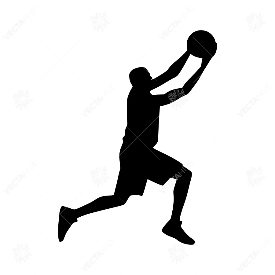 Basketball Player Silhouette
