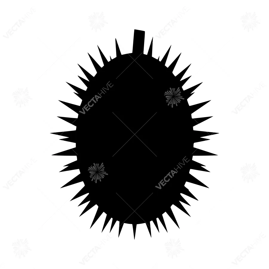 Abstract Black Star Silhouette Vector Graphic