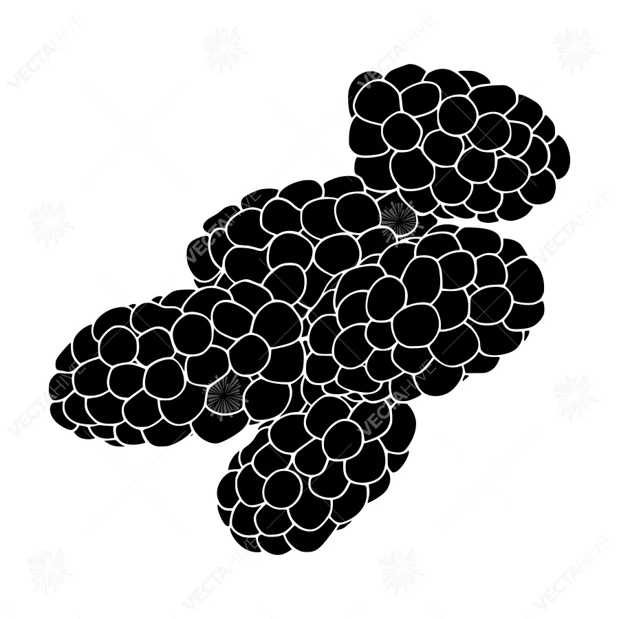 Abstract Black Dot Pattern
