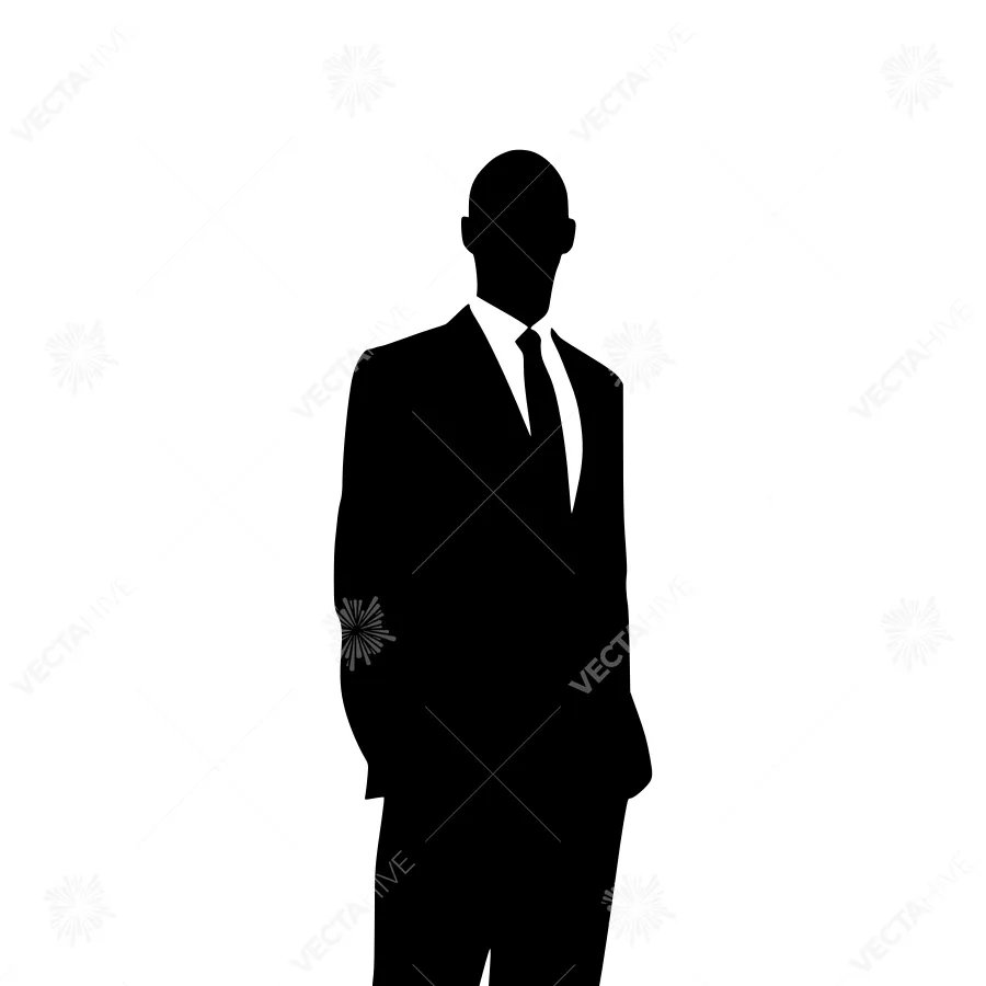 Silhouette Businessman - Professional Figure
