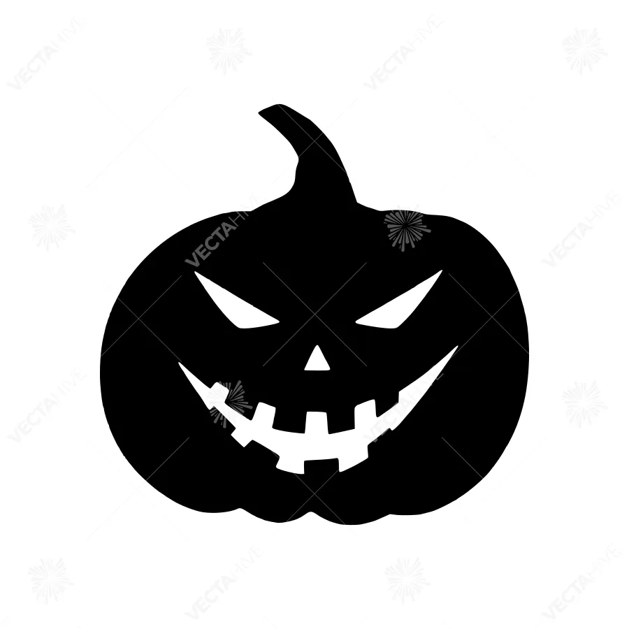 Black Jack O’Lantern Silhouette