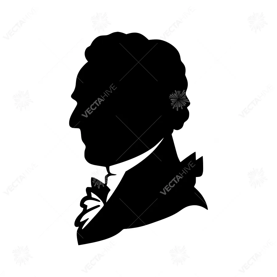 Silhouette Portrait - Classical Man