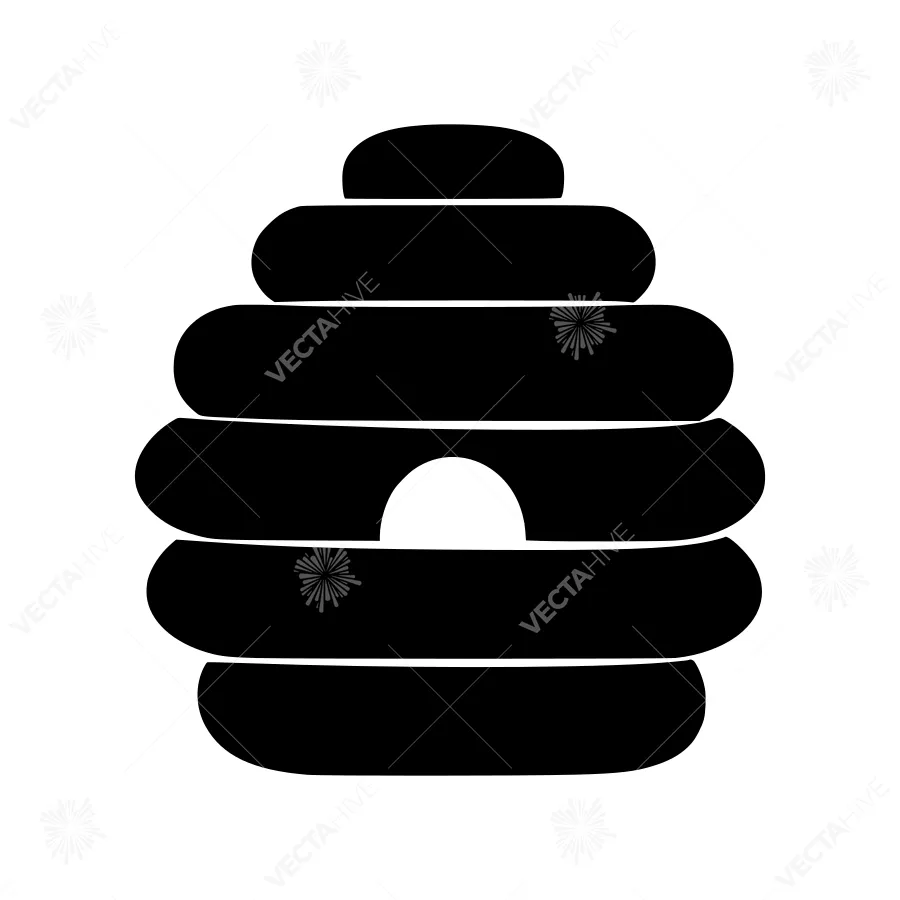 Honeycomb Icon - Minimalist Vector Illustration