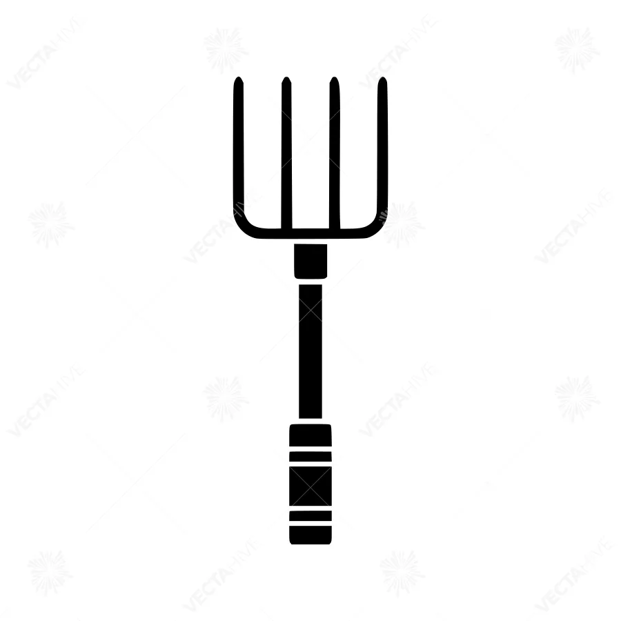 Gardening Trowel Icon - Simple Outline