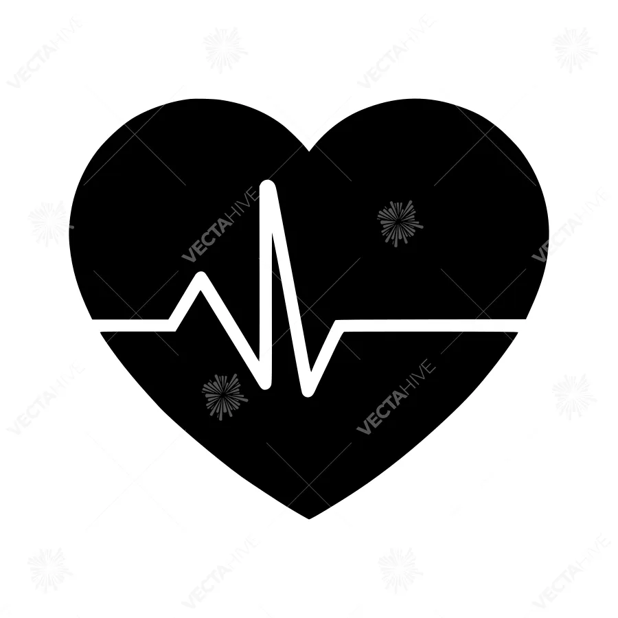 Heartbeat Icon - Medical & Health Symbol
