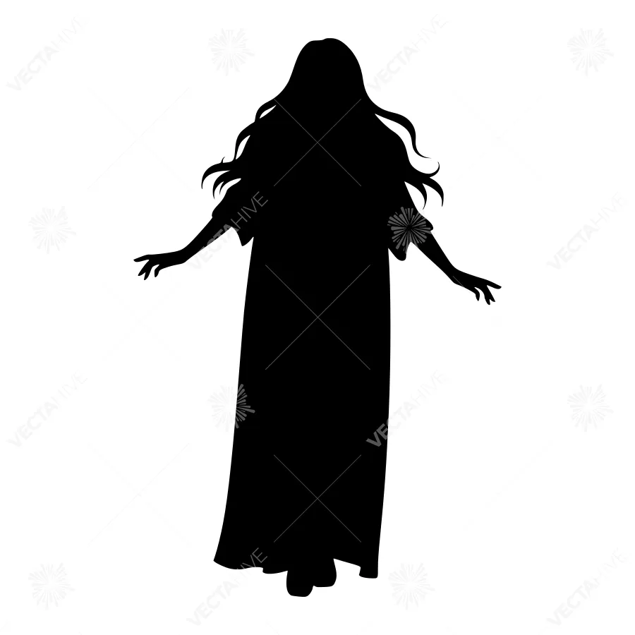 Silhouette Woman - Elegant Figure