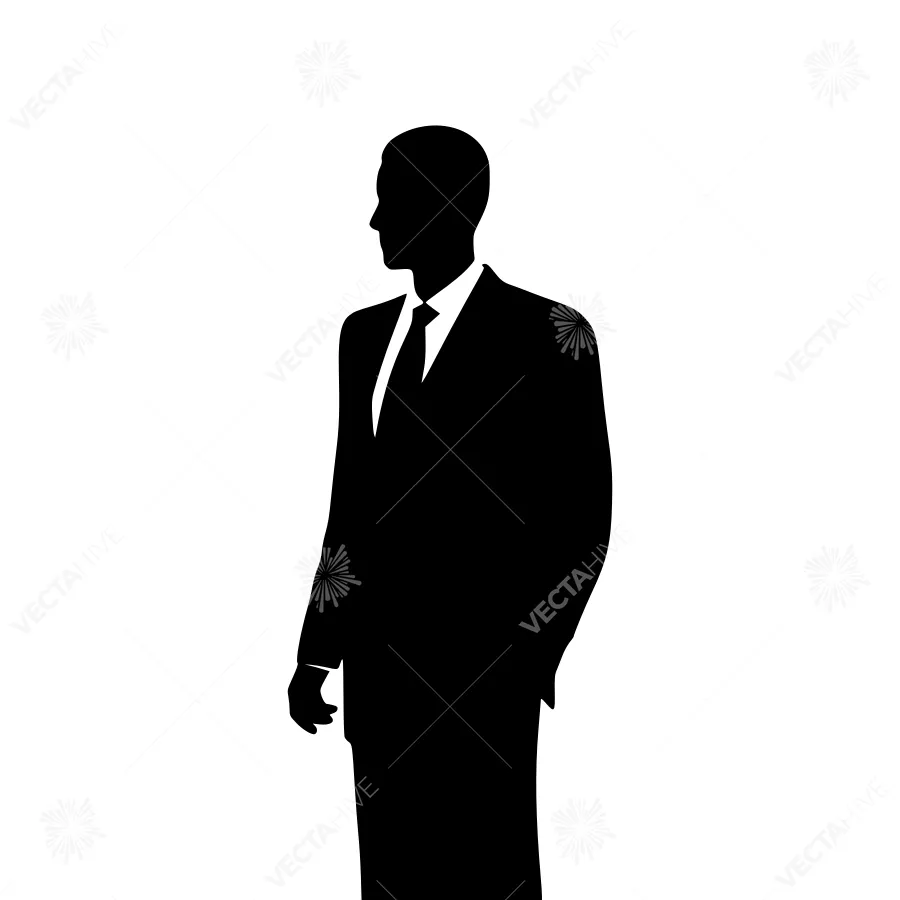 Silhouette Businessman - Professional Portrait