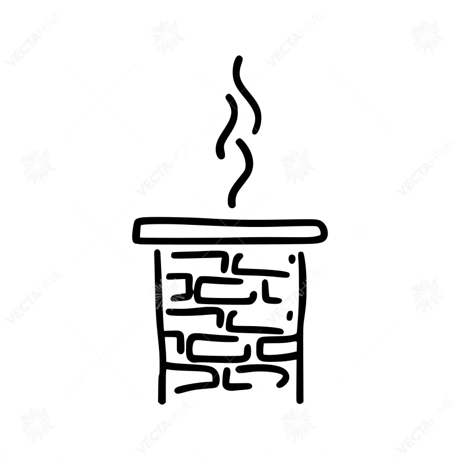 Minimalist Ramen Bowl Line Art