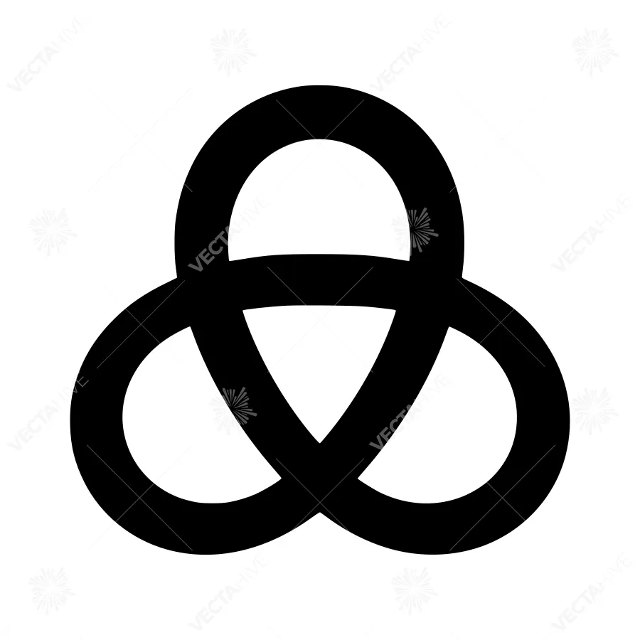 Black Infinity Symbol Icon - Loop Design