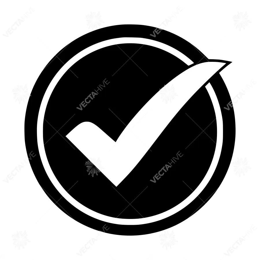 Checkmark Icon - Vector Illustration