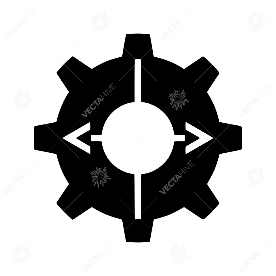 Gear Icon - Process & Workflow Vector