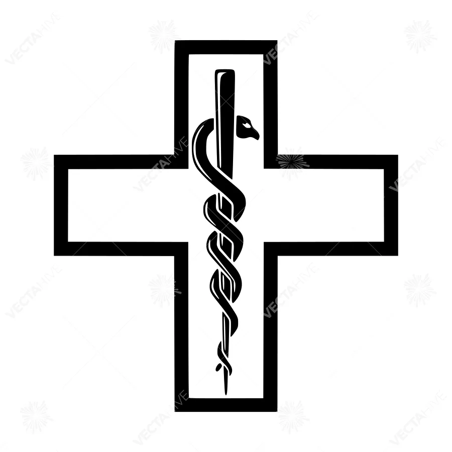 Medical Cross Icon - Healthcare Symbol