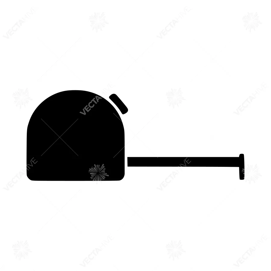Tape Measure Icon - Vector Illustration