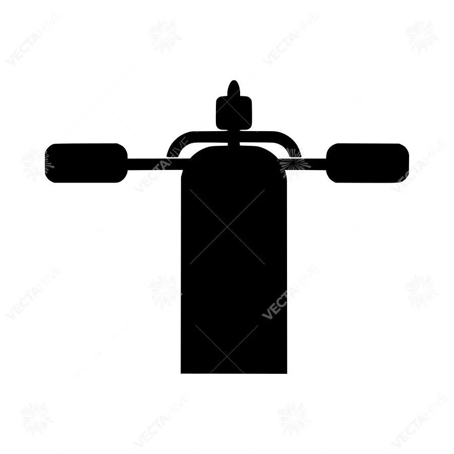 Spray Paint Can Icon - Black Silhouette