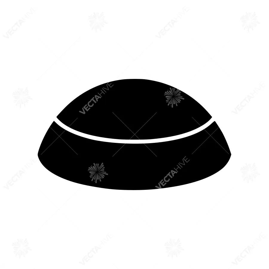 Minimalist Dome Icon - Vector Illustration