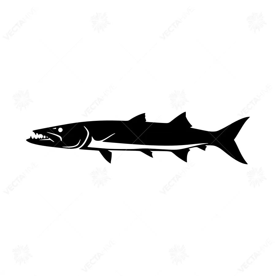 Shark Silhouette Vector Illustration