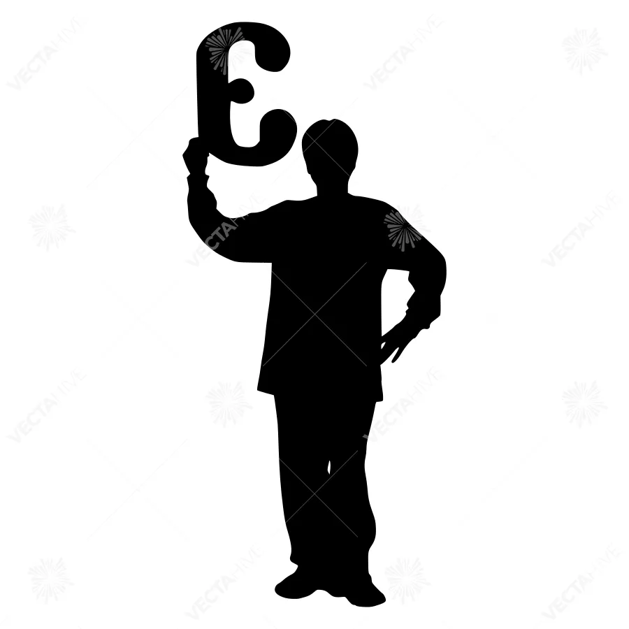 Silhouette Phone Call Gesture - Business Communication