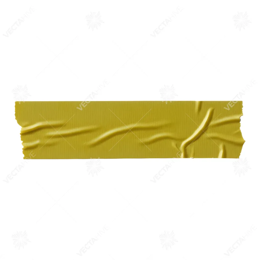 Yellow Duct Tape - Realistic Texture