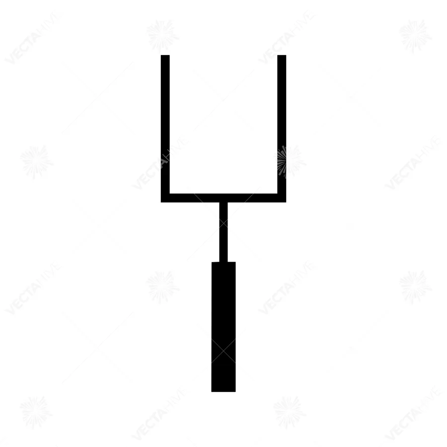 American Football Goalpost Icon