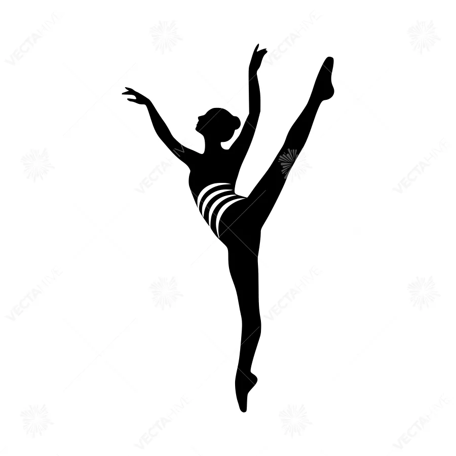 Silhouette Dancer - Ballet Pose