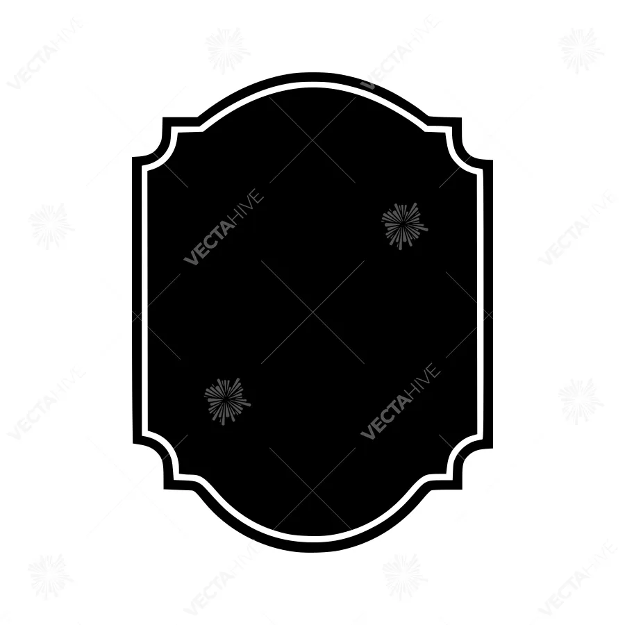 Elegant Black Frame Border Design