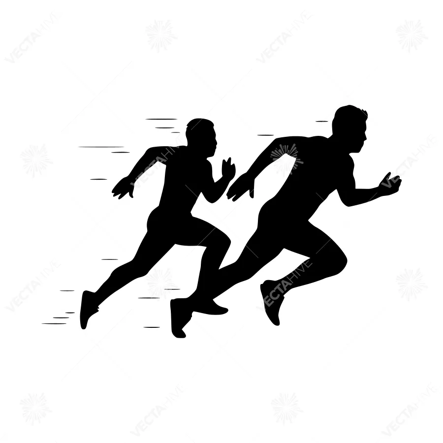 Silhouette Runners - Dynamic Speed