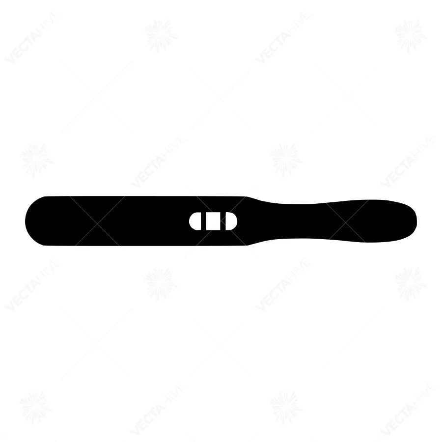 Pregnancy Test Positive Icon - Simple Vector