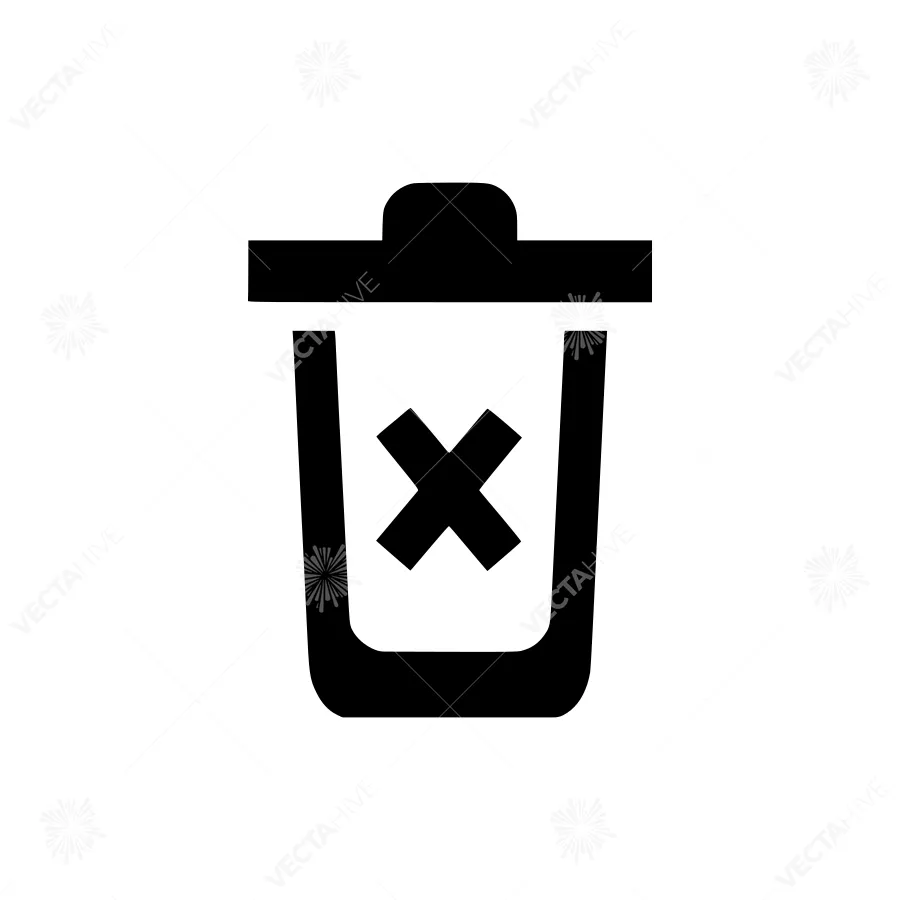 Trash Can Icon - Delete Symbol