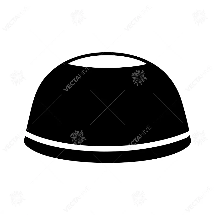 Simple Dome Icon - Vector Illustration
