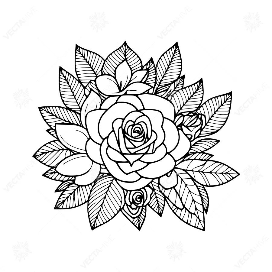 Floral Mandala Vector Illustration