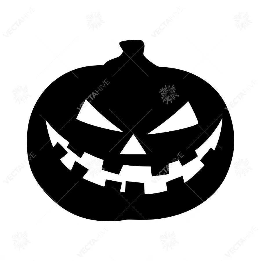 Black Jack O’ Lantern Silhouette