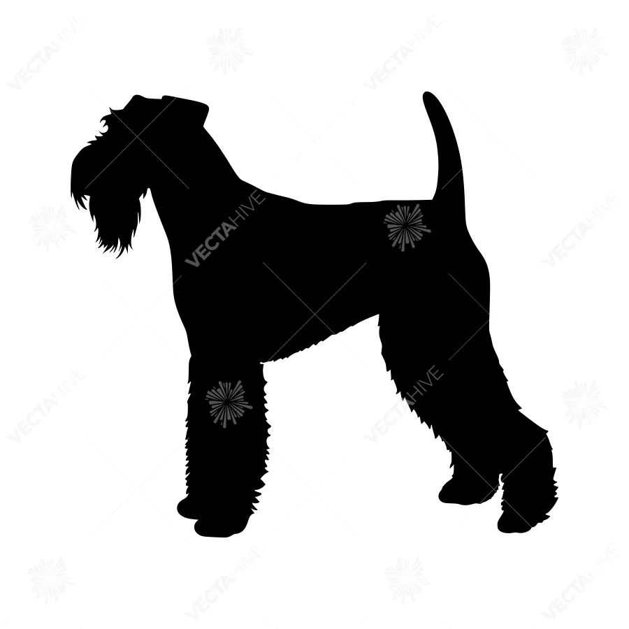 Wirehaired Terrier Silhouette