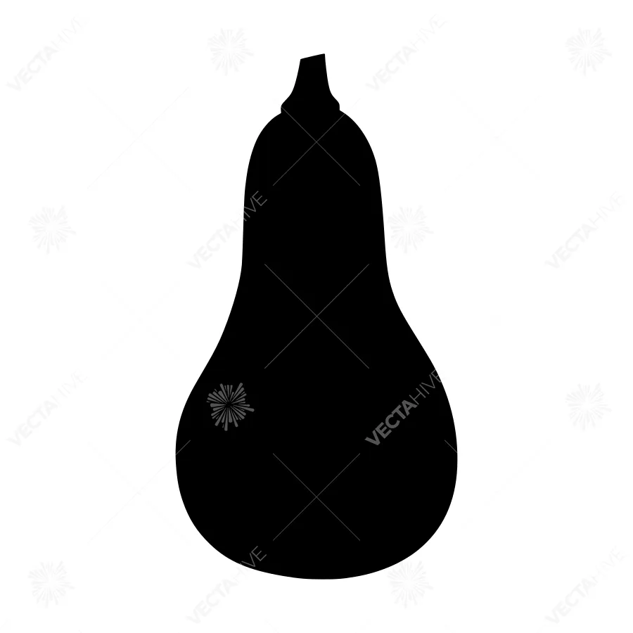 Black Light Bulb Silhouette
