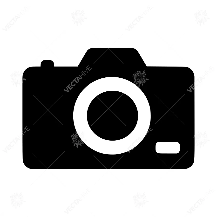 Black Camera Icon - Photography Vector