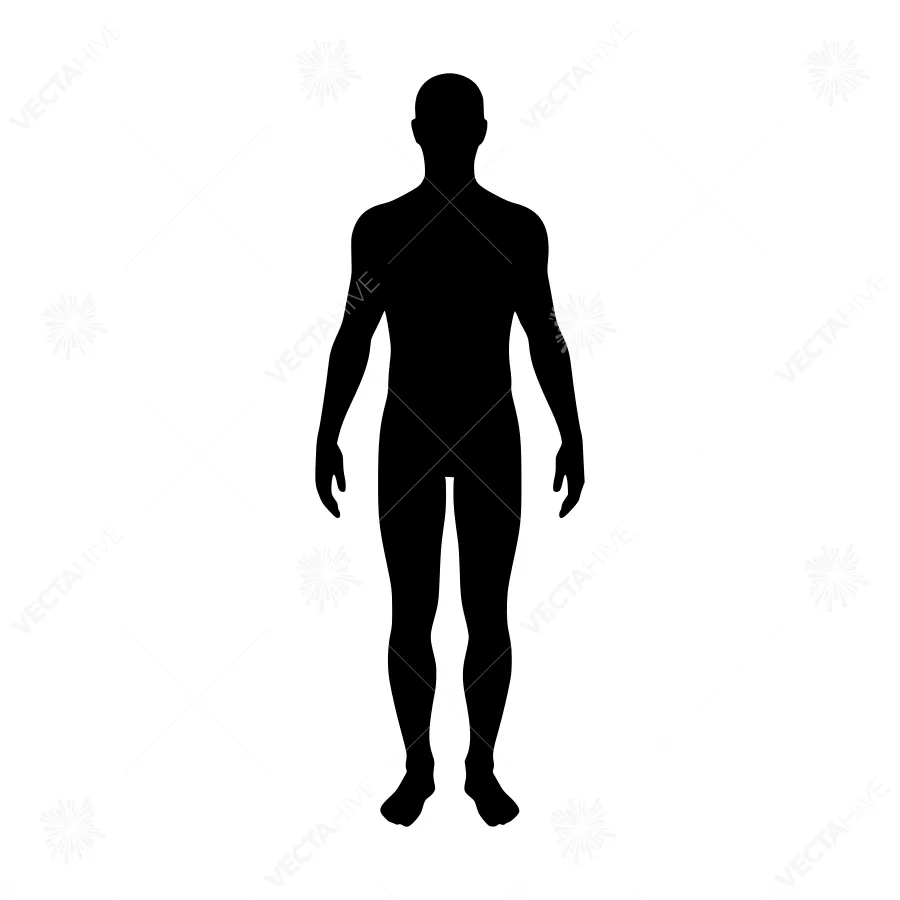 Silhouette Man - Minimalist Human Figure
