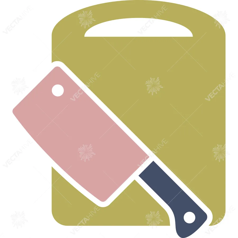 Cutting Board Icon Vector Design Illustration