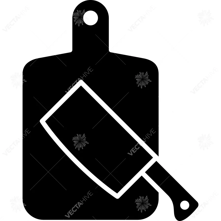 Cutting Board Icon Vector Design Illustration