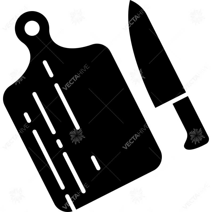 Cutting Board Icon Vector Design Illustration