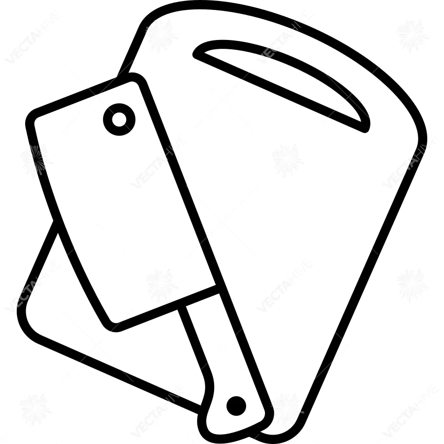 Cutting Board Icon Vector Design Illustration
